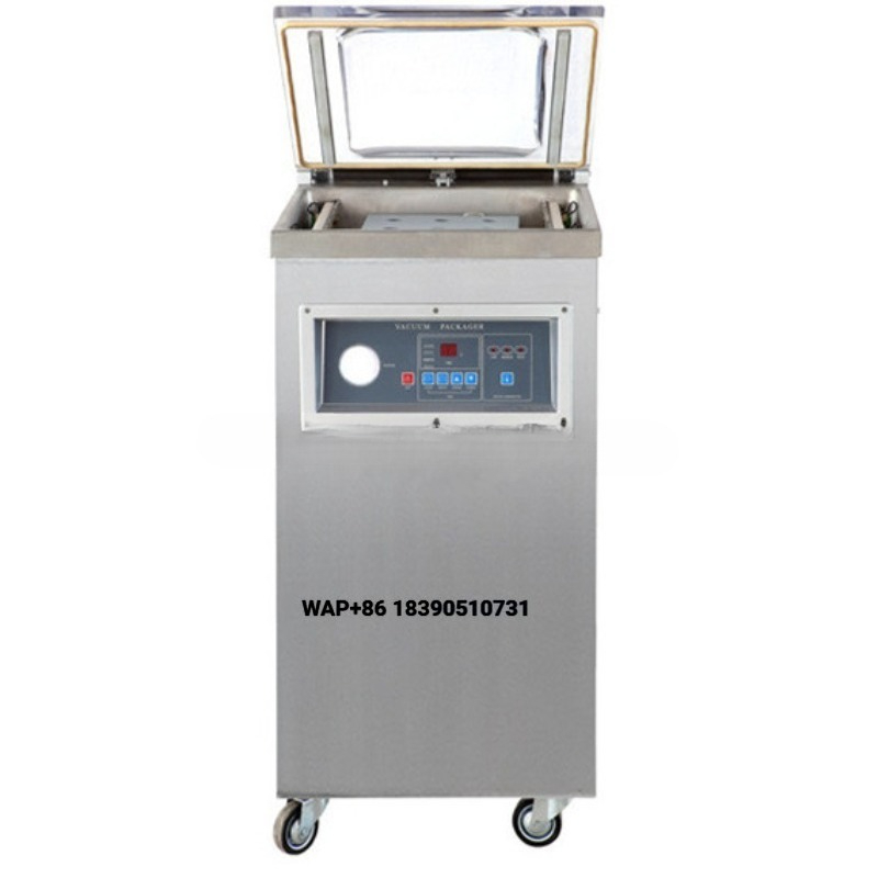 Food Vacuum Sealer Machine - DZQ/DZ400 真空フードシーラー。魚、鶏肉、肉、米、豆などの食品を袋詰めするための真空包装機。