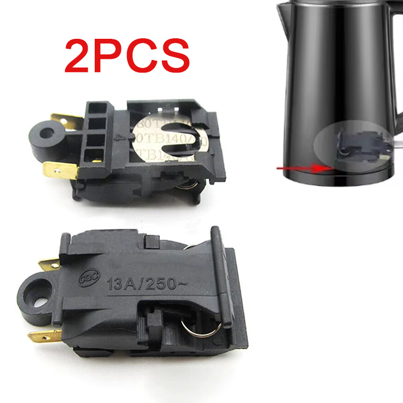 Electric Kettle Temperature Control - 2個 13A電源 ​ 電気ケトルスイッチ サーモスタットスイッチ スチームキッチンアクセサリー