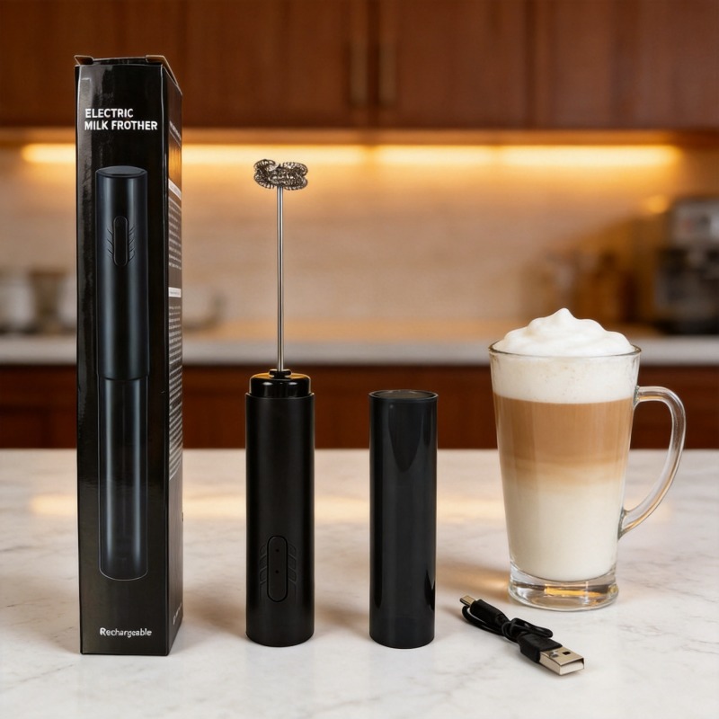 Portable Blender Usb Rechargeable - 電動ミルクフォーマー ポータブルエッグビーター USB充電式 ハンドヘルドコーヒーブレンダー ミルクシェーカー ミキサー