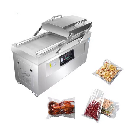 Food Vacuum Sealer Machine - 半自動大型業務用二室真空包装機 業務用二室自動食品真空シーラー