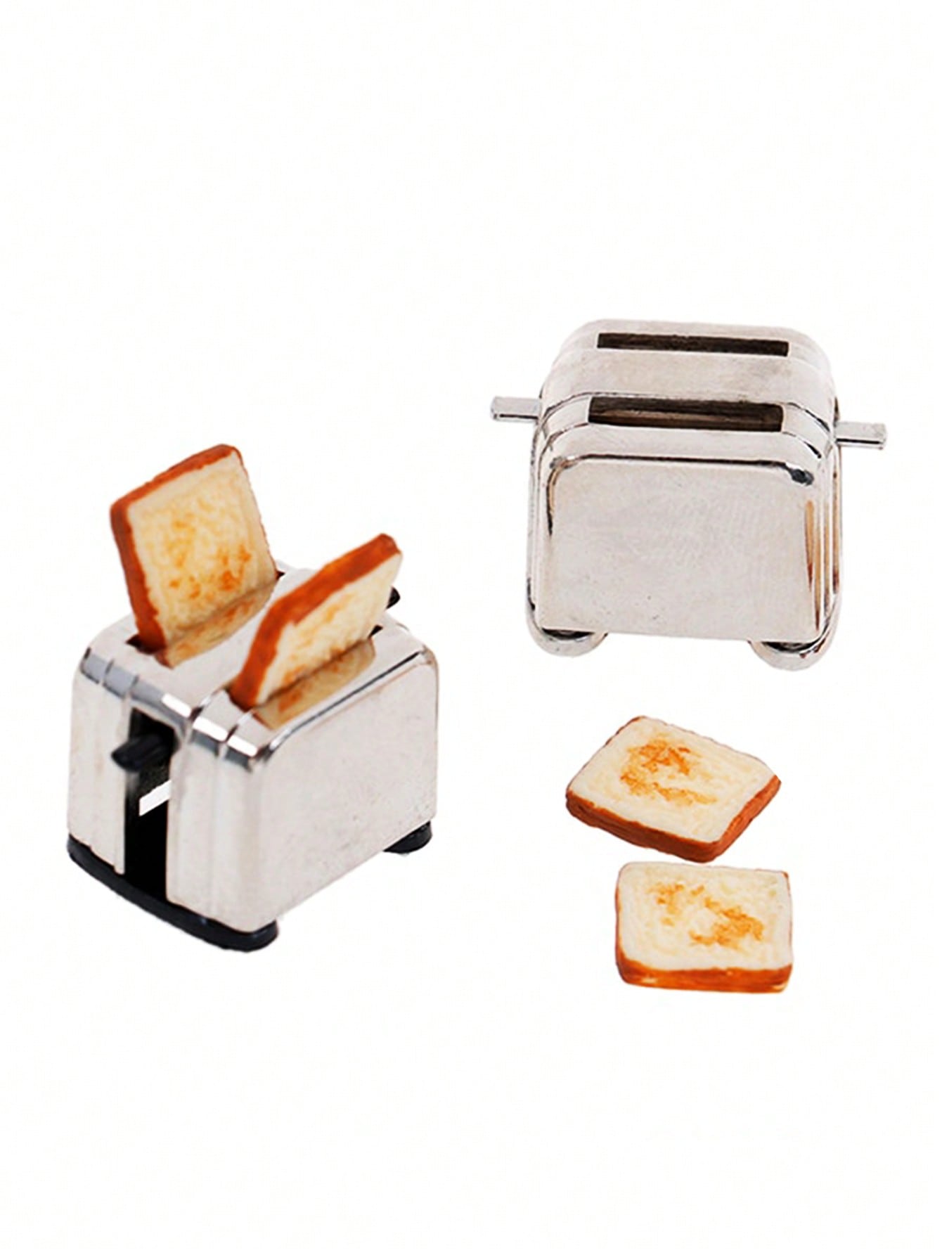 1:12 ドールハウスミニチュアトースター、家の装飾用ミニシ - Kitchen Appliances のレビューと価格