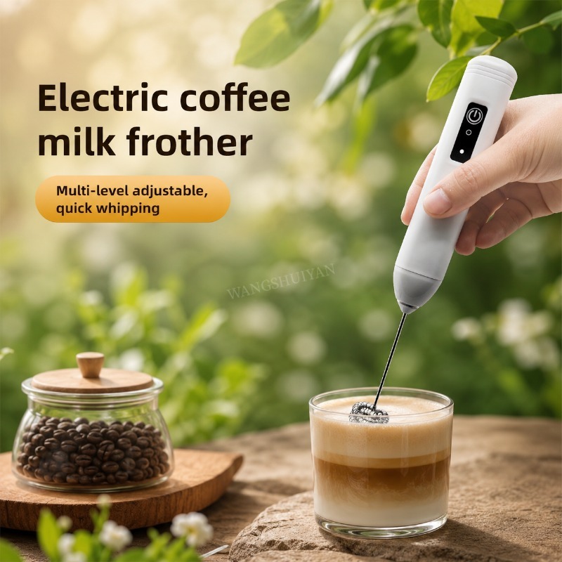 携帯式電動ミルクフォーマー、ハンドブレンダー、USBミニコー - Portable Blender Usb Rechargeable のレビューと価格