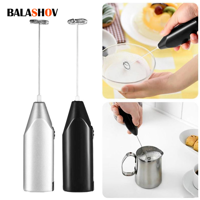 ワイヤレスミルクフォーマーコーヒー泡立て器ミキサー電動ブレン - Electric Milk Frother Handheld のレビューと価格