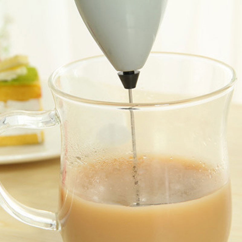 ワイヤレスミルクフォーマーコーヒー泡立て器ミキサー電動ブレン - Electric Milk Frother Handheld のレビューと価格