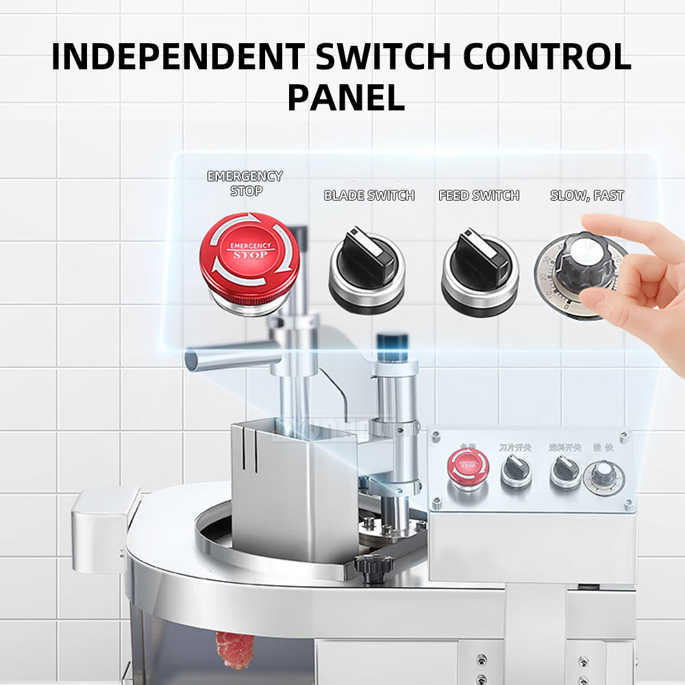 RC-QR-250T 生鮮肉スライサー 家庭用全自動キッチン - Automatic Meat Slicer Home のレビューと価格