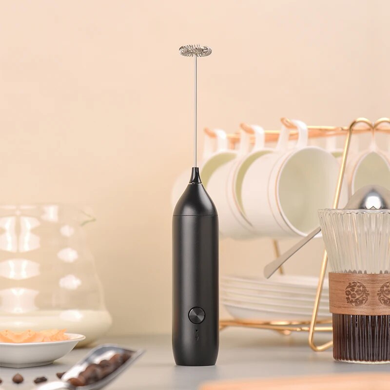 電動ミルク泡立て器コーヒー泡立て器USB-C充電式電動泡立て - Portable Blender Usb Rechargeable のレビューと価格
