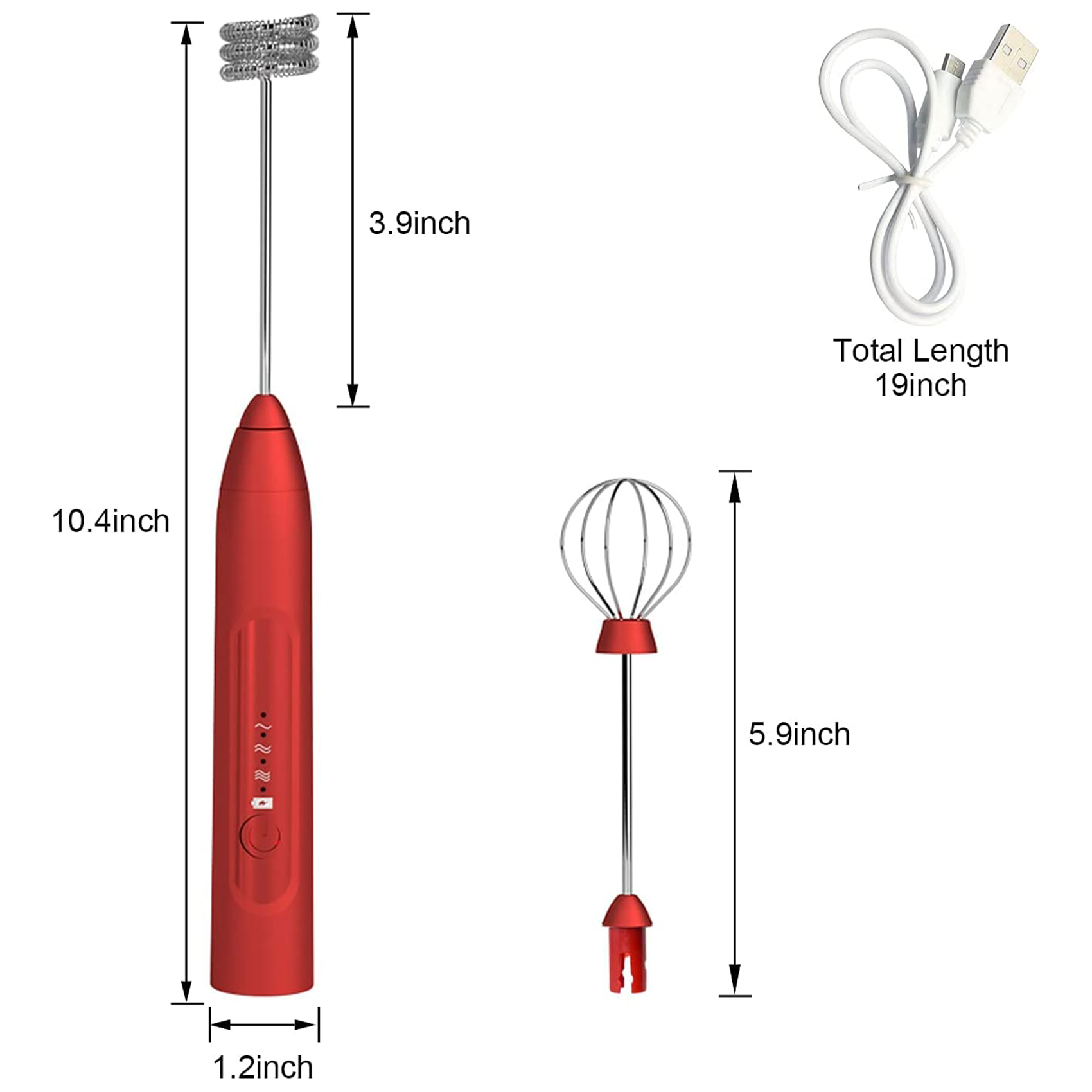 ABRE-電動ミルク泡立て器、コーヒー泡立て器、ハンドヘルド - Electric Milk Frother Handheld のレビューと価格