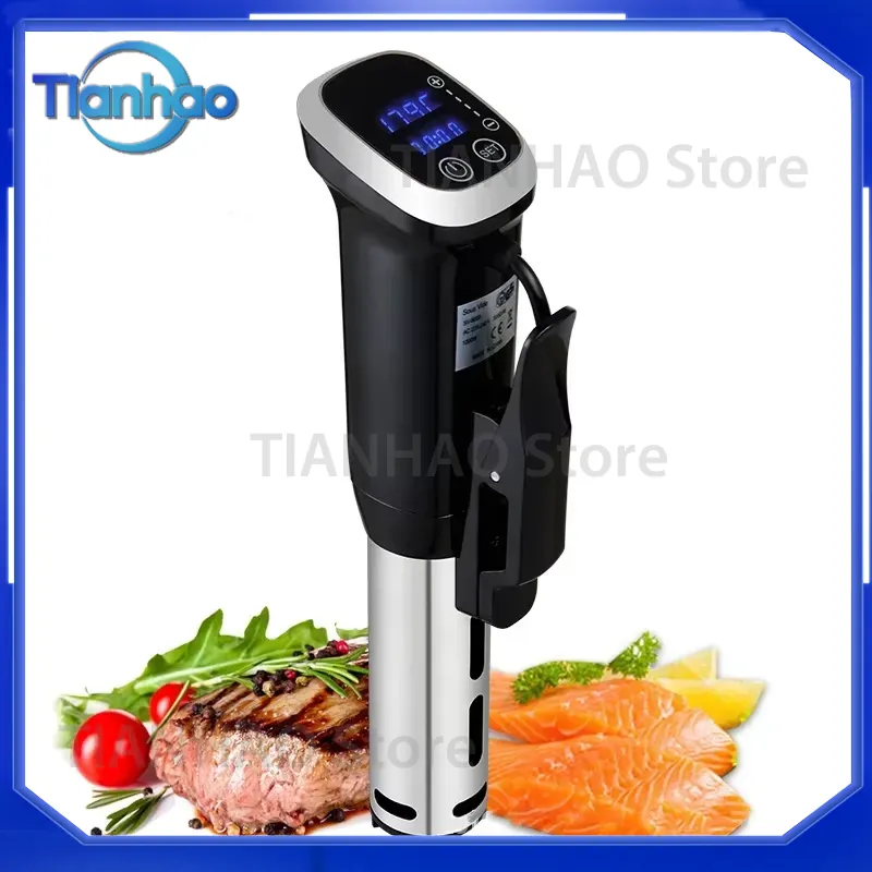 IPX7防水真空調理器、LEDデジタルディスプレイ付き真空食 - Digital Sous Vide Precision Cooker のレビューと価格