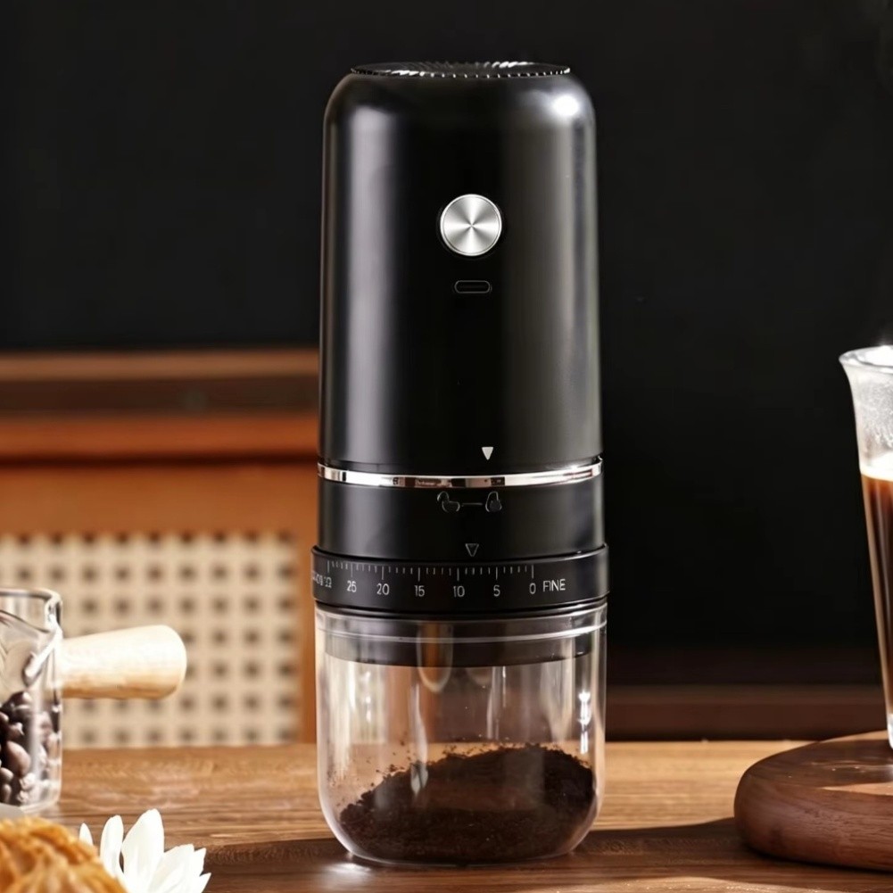 電動コーヒー豆グラインダー、円錐形の刃で調整可能なミル、エス - Coffee Bean Grinder Electric のレビューと価格