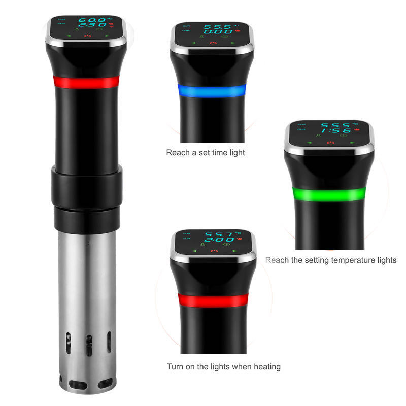 ポータブル 1100 ワットの真空食品スーvide機精密炊飯 - Digital Sous Vide Precision Cooker のレビューと価格