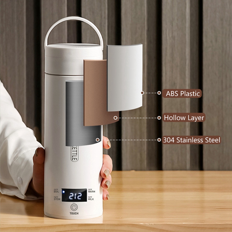 DT39 ポータブルトラベル電気ケトル 4段階温度調節 30 - Electric Kettle Temperature Control のレビューと価格